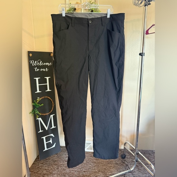 Eddie Bauer Other - Eddie Bauer Fleece Lined Tech Pants Mens size 38x32 Outdoor Camping Hiki…